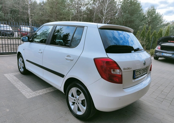 Skoda Fabia cena 18500 przebieg: 193000, rok produkcji 2013 z Warka małe 529